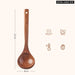 Handmade Natural Wood Utensils for Nonstick Cookware