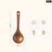 Handmade Natural Wood Utensils for Nonstick Cookware