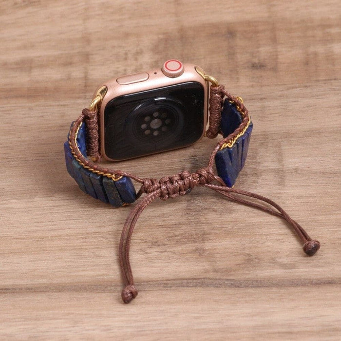 Handmade Stone Bead Bohemia Strap for Apple Watch