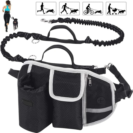 Hands Free Dog Leash Shock Absorbing Bungees Reflective 2