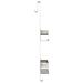 Hanging Shower Caddy Brushed 304 Stainless Steel Abbakbt