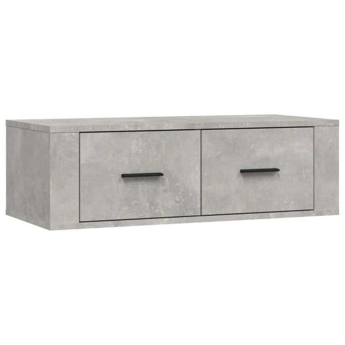 Hanging Tv Cabinet Concrete Grey 80x36x25 Cm Engineered