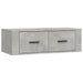 Hanging Tv Cabinet Concrete Grey 80x36x25 Cm Engineered