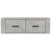Hanging Tv Cabinet Concrete Grey 80x36x25 Cm Engineered