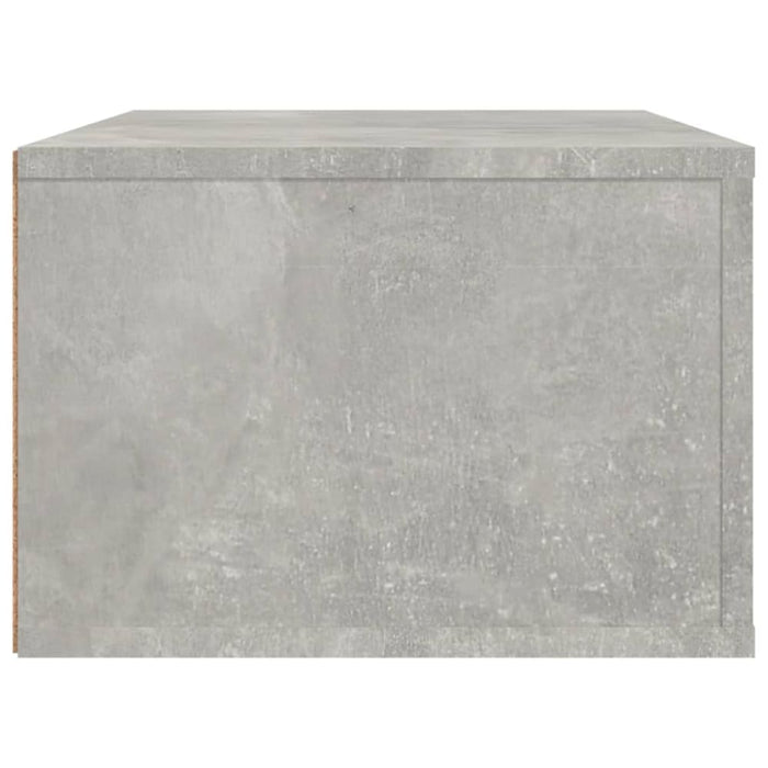 Hanging Tv Cabinet Concrete Grey 80x36x25 Cm Engineered