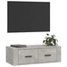 Hanging Tv Cabinet Concrete Grey 80x36x25 Cm Engineered