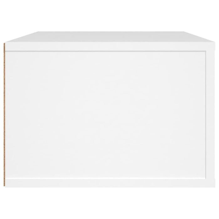 Hanging Tv Cabinet White 80x36x25 Cm Engineered Wood Nolntx