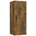 Hanging Wall Cabinet Smoked Oak 34.5x34x90 Cm Engineered