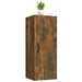 Hanging Wall Cabinet Smoked Oak 34.5x34x90 Cm Engineered