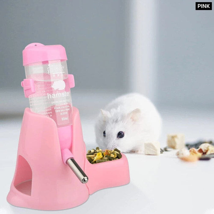 Hanging Water Bottle For Small Pets No Drip Dispenser
