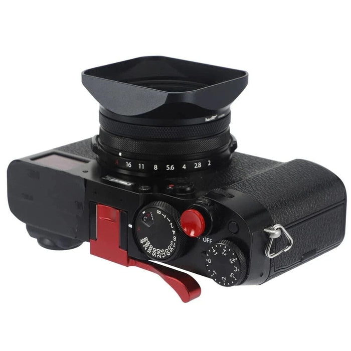 Haoge Lh - x200b Square Metal Lens Hood With 49mm Adapter