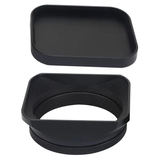 Haoge Lh - x200b Square Metal Lens Hood With 49mm Adapter