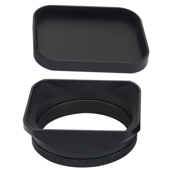 Haoge Lh - x200b Square Metal Lens Hood With 49mm Adapter
