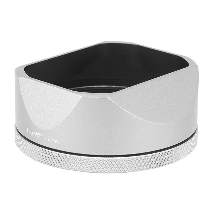 Haoge Lh - x54w X100v Lens Hood Aluminum Metal With 49mm