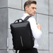 Hard Shell Backpack With Alloy Frame And Anti Theft Design