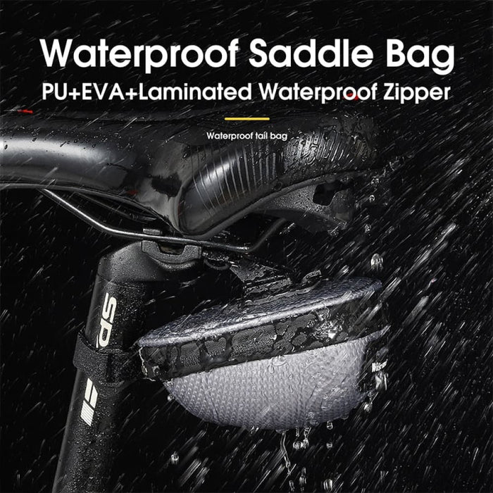 Hard Shell Mini Portable Saddle Bag