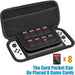 Hard Shell Portable Carrying Case Compatible with Nintendo