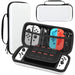 Hard Shell Portable Carrying Case Compatible with Nintendo