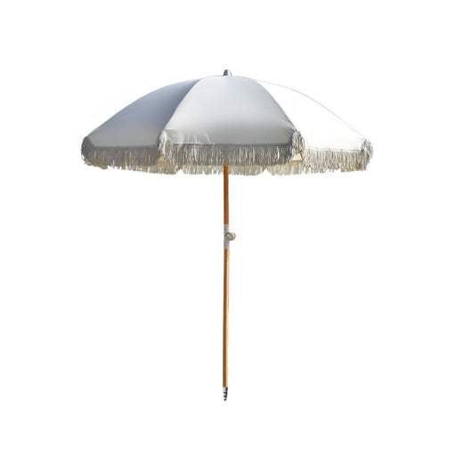 Havana Outdoors Beach Umbrella Portable 2 Metre Fringed