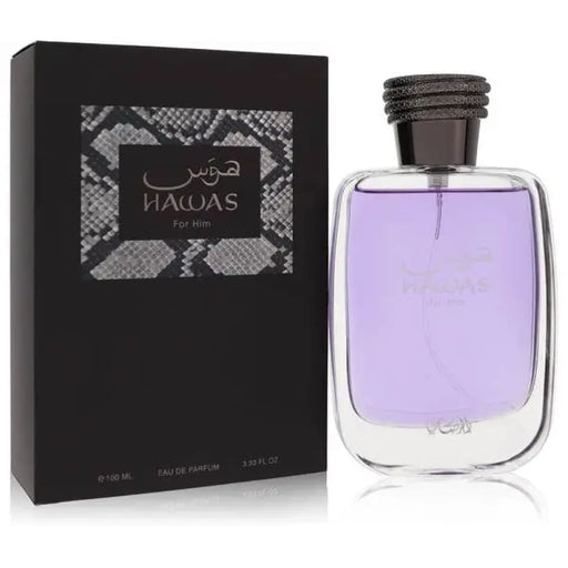 Hawas Cologne Spray by Rasasi for Men - 100 Ml