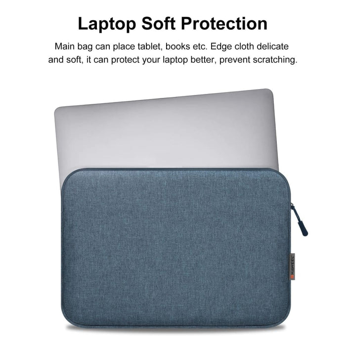 Haweel 13 Inch Laptop Sleeve Case Zipper Briefcase Bag