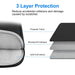 Haweel 13 Inch Laptop Sleeve Case Zipper Briefcase Bag