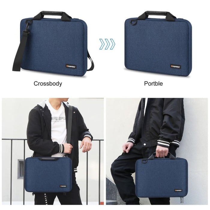 Haweel Briefcase Crossbody Laptop Bag For Macbook Lenovo