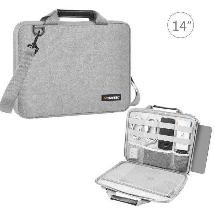 Haweel Briefcase Crossbody Laptop Bag For Macbook Lenovo