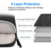 Haweel Briefcase Crossbody Laptop Bag For Macbook Lenovo
