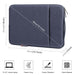 Haweel Laptop Sleeve Case Zipper Briefcase Bag With Handle