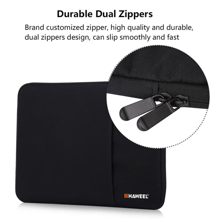 Haweel Sleeve Case Zipper Briefcase Laptop Carrying Bag
