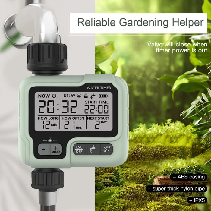 Hct 322 Automatic Water Timer for Efficient Outdoor