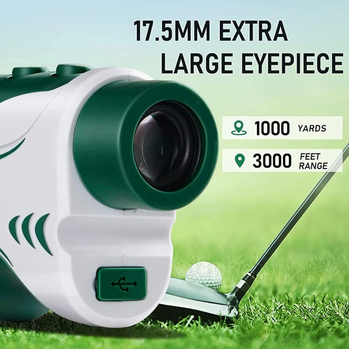 Hd Golf Laser Rangefinder 600m 1000m Rechargeable Battery