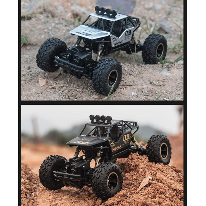 Hd6026 1 16 Large Alloy Climbing Car Mountain Bigfoot Cross