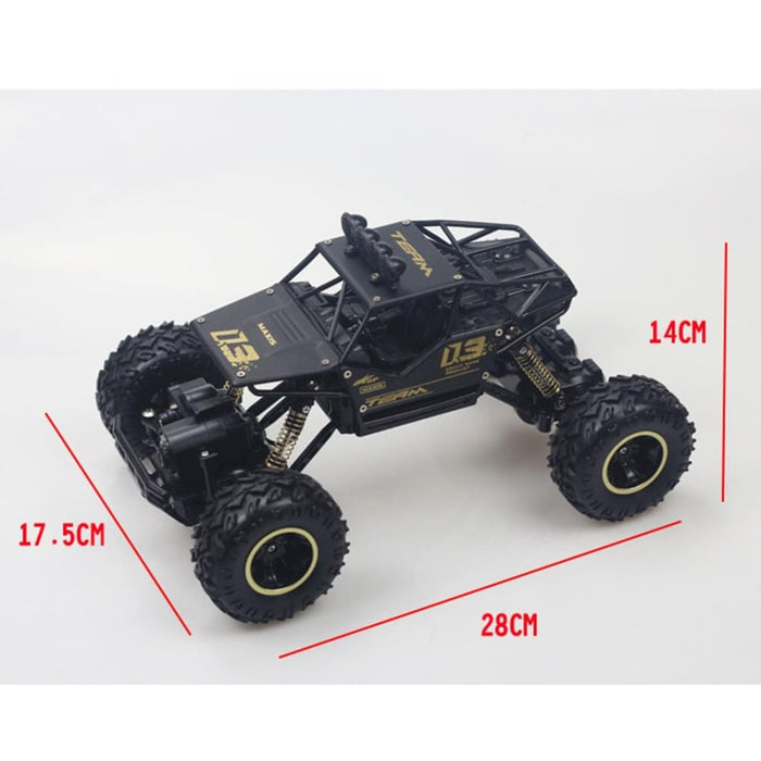 Hd6026 1 16 Large Alloy Climbing Car Mountain Bigfoot Cross