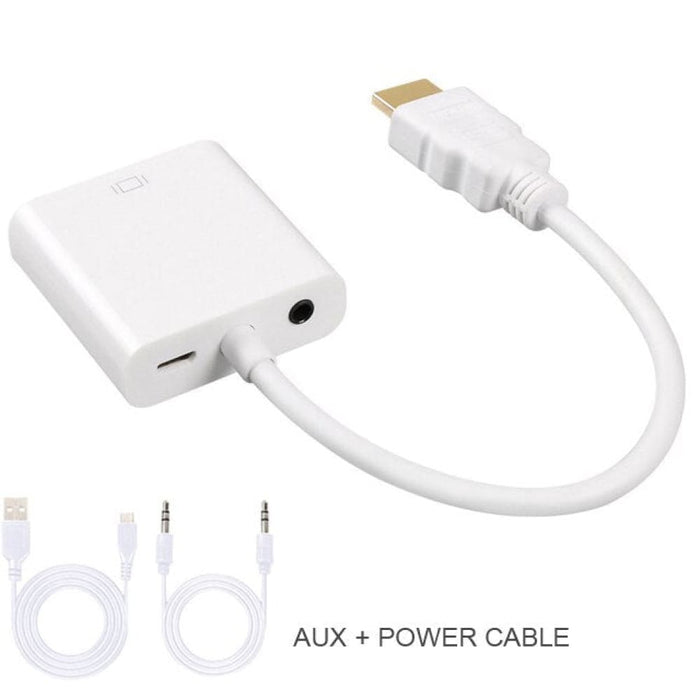 Hdmi to Analog Video Audio Converter Cable for Xbox 360 Ps4