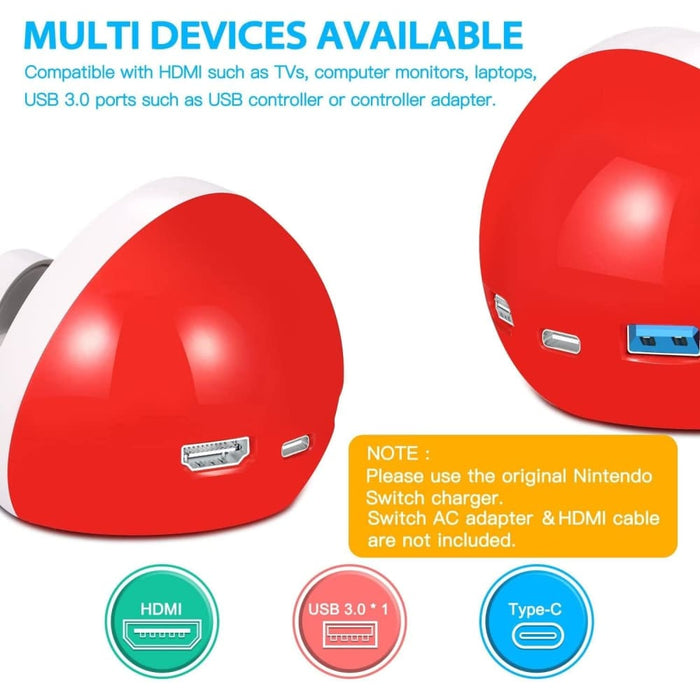 Hdmi Charger For Nintendo Switch