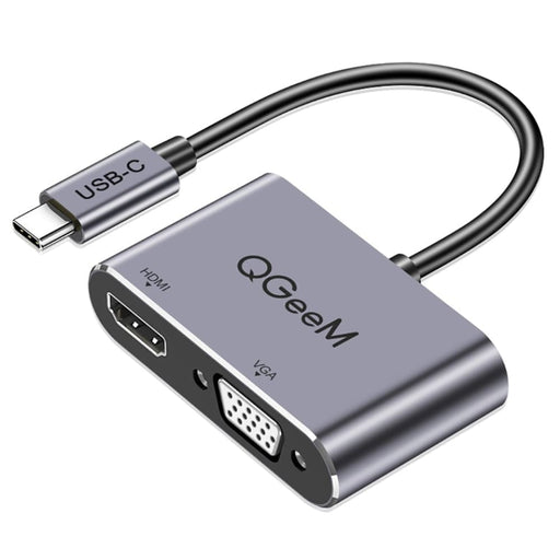 Usb c Hdmi Vga Splitter Hub Adapter Cable for Mi Notebook