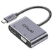Usb c Hdmi Vga Splitter Hub Adapter Cable for Mi Notebook