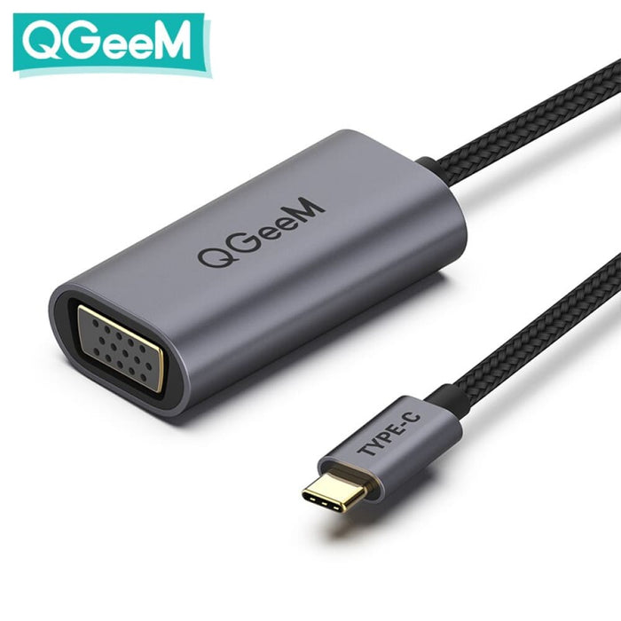Usb c Hdmi Vga Splitter Hub Adapter Cable for Mi Notebook