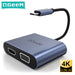 Usb c Hdmi Vga Splitter Hub Adapter Cable for Mi Notebook