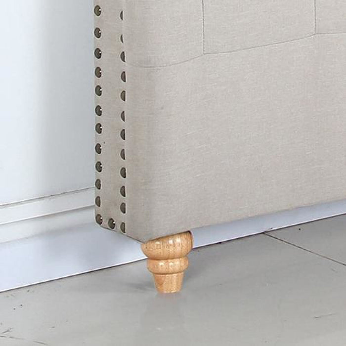 Bed Head Double Size French Provincial Headboard Upholsterd