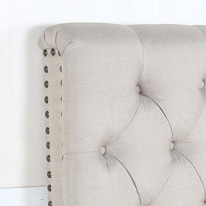 Bed Head Double Size French Provincial Headboard Upholsterd