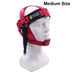 Head Neck Harness with Adjustable Strap Chin Pad and Chain
