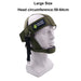 Head Neck Harness with Adjustable Strap Chin Pad and Chain