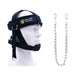 Head Neck Harness with Adjustable Strap Chin Pad and Chain