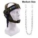 Head Neck Harness with Adjustable Strap Chin Pad and Chain
