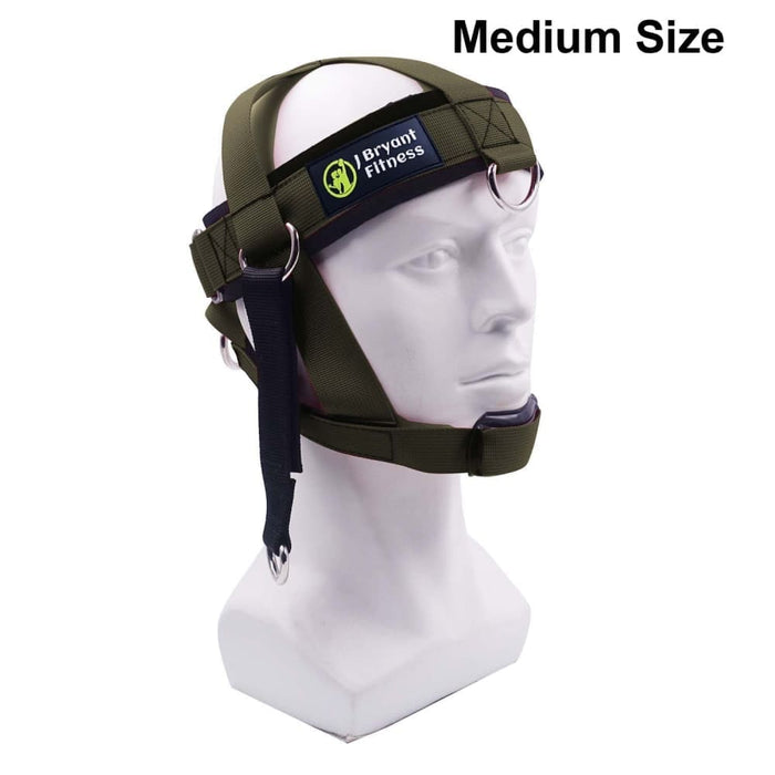 Head Neck Harness with Adjustable Strap Chin Pad and Chain