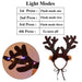 Headbands Stylish Led Deer Headwear Pet Hats Christmas