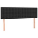 Single Size Headboards 2 Pcs Black 72x5x78/88 Cm Faux